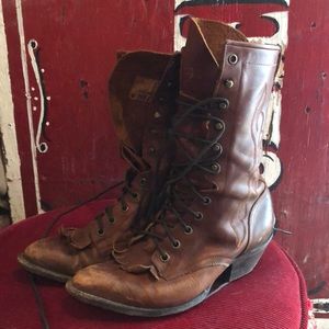 Vintage Tony Lama style 43672 roper boots